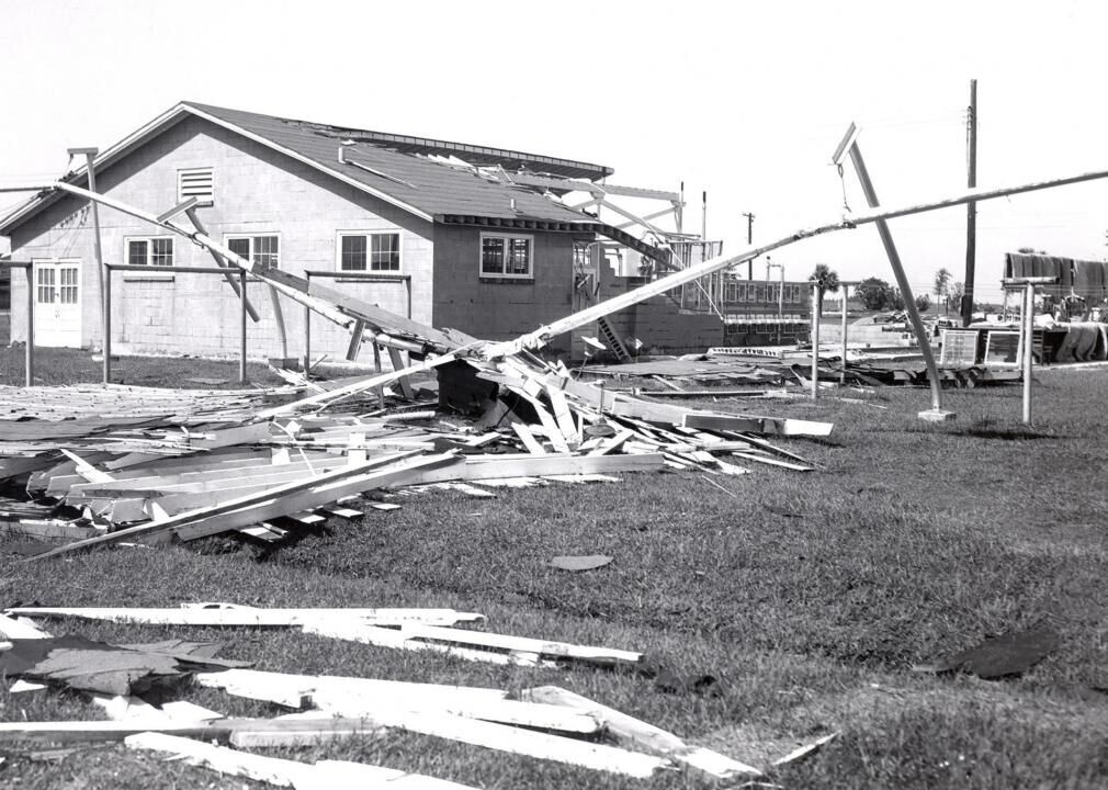 1959: Hurricane Gracie evacuation saves lives